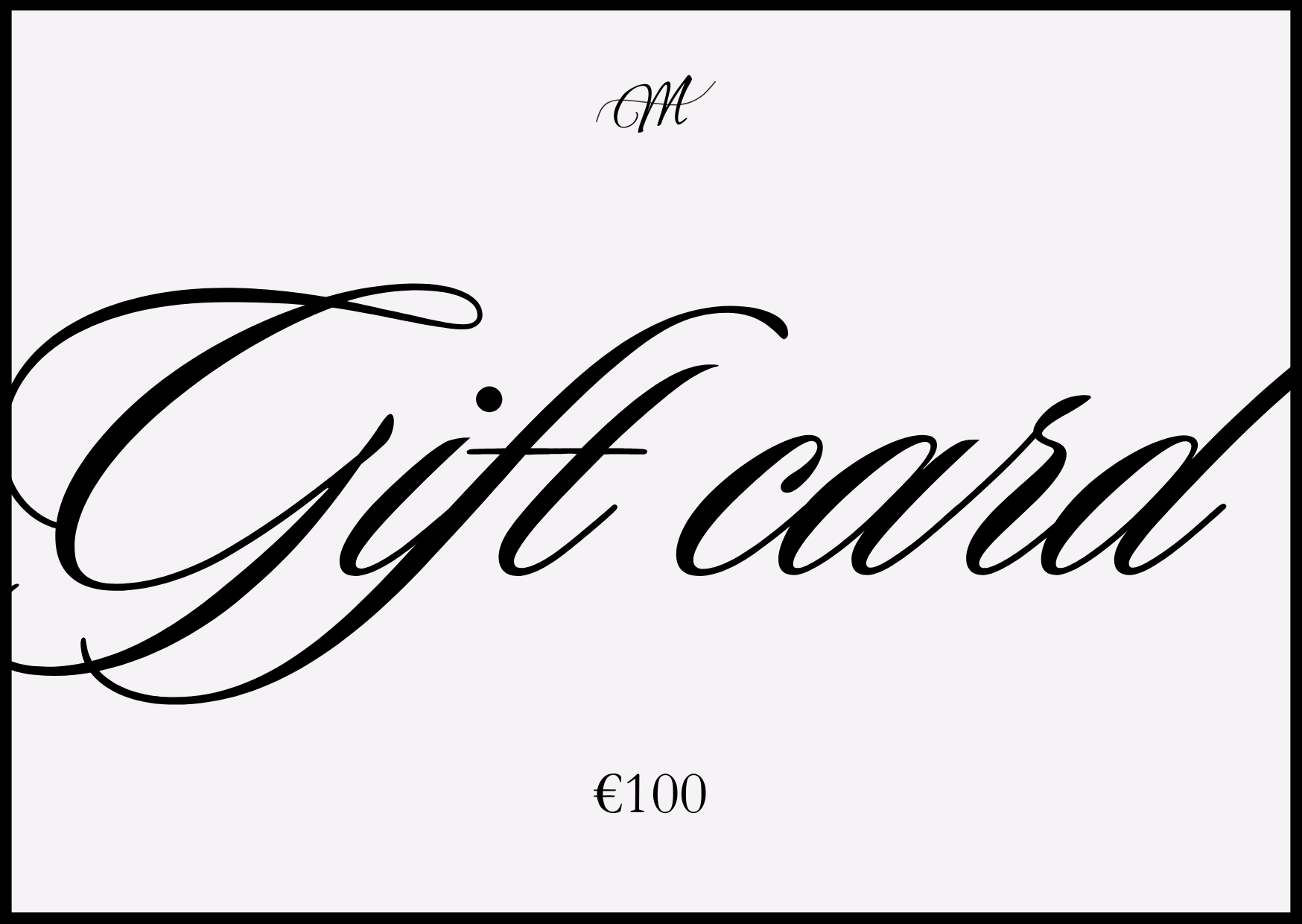 Malik Atelier Gift card