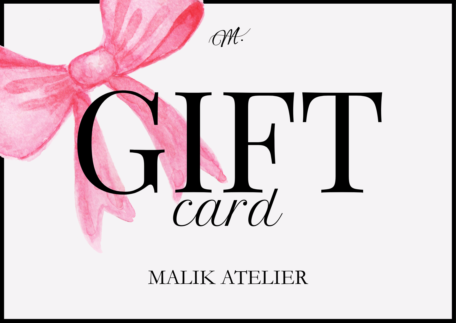 Gift card